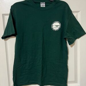 Forest Green Men's Heavyweight Short Sleeve Tee, NYS DEC logo
